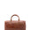 Borsa da viaggio unisex in vera pelle 100% cotone 4311-MARRONE Alessia Firenze