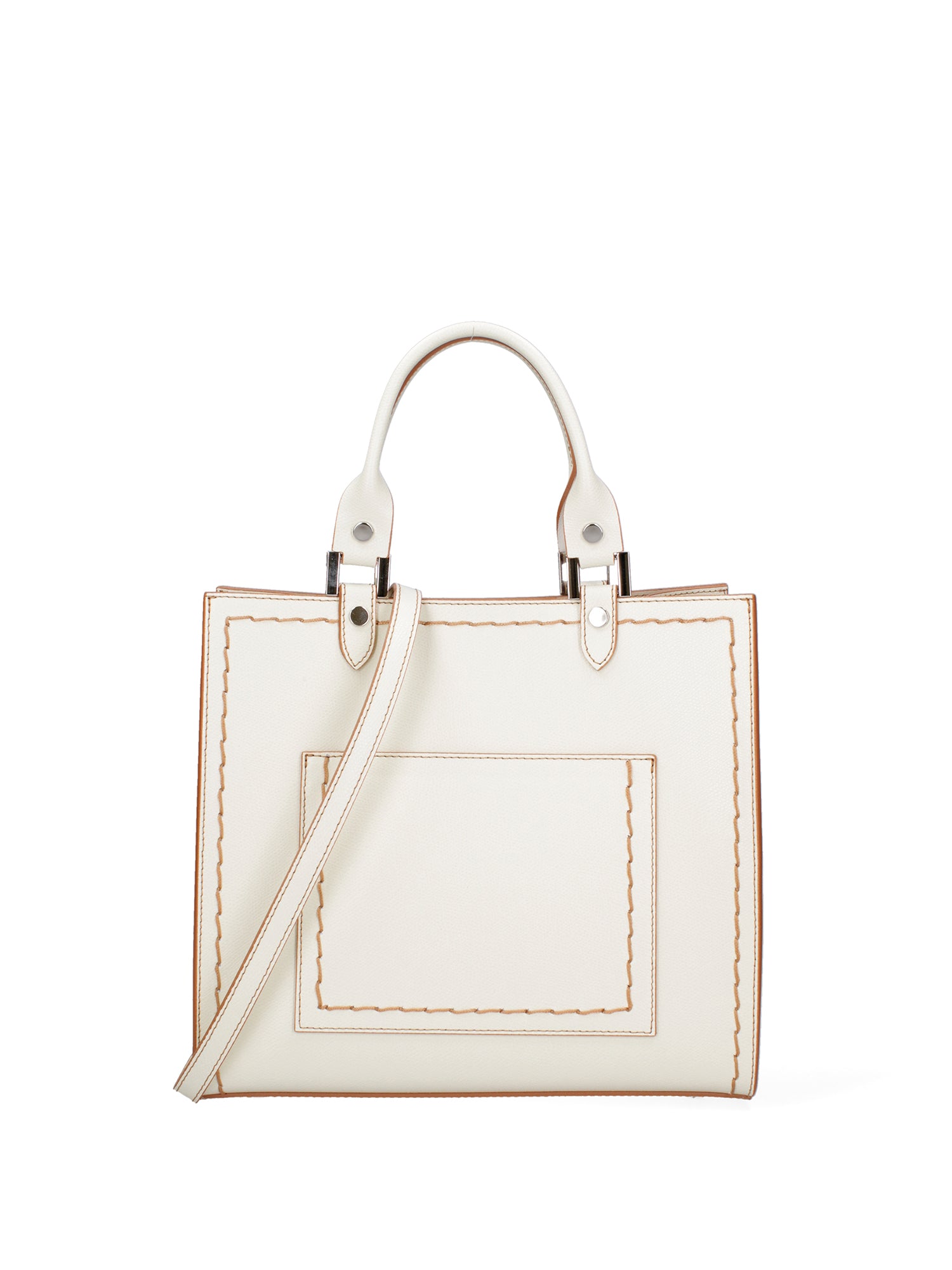 Borsa a mano da donna 100% vera pelle 07262-P 602 BEIGE Roberta Rossi