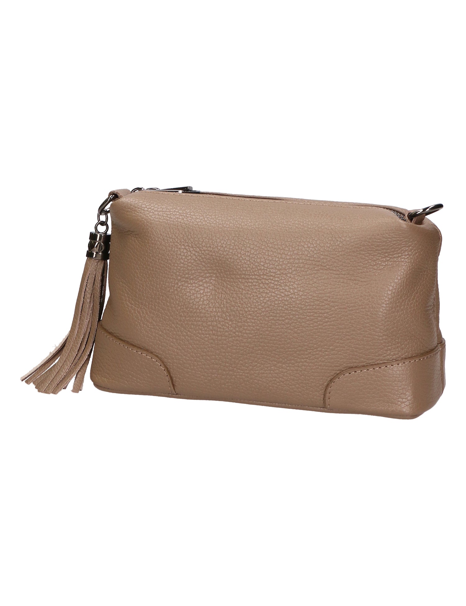 Lidia Borsa a mano da donna Vera pelle 06513-TAUPE Gave Lux