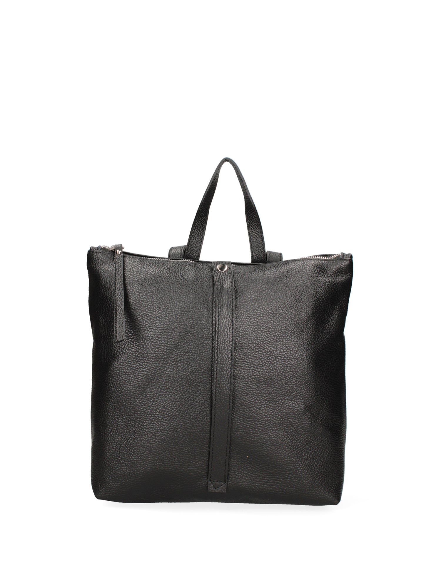 Borsa a mano da donna Vera pelle 07137-D28 NERO Roberta Rossi