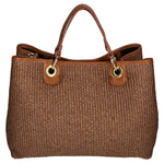 Borsa a mano da donna Paglia & Pelle MYB-05168-SS-25+D19 CUOIO SCURO My Best Bag