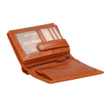 Portafoglio uomo in vera pelle RFID HILB-6702-CUOIO Hill Burry