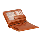 Portafoglio uomo in vera pelle RFID HILB-6702-CUOIO Hill Burry