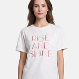 T-shirt in 83,4% Cotone 16,6% Poliammide Rosa