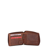 Portafoglio da uomo In Vera pelle Made in Italy 9,5x12,5x2,5 cm
