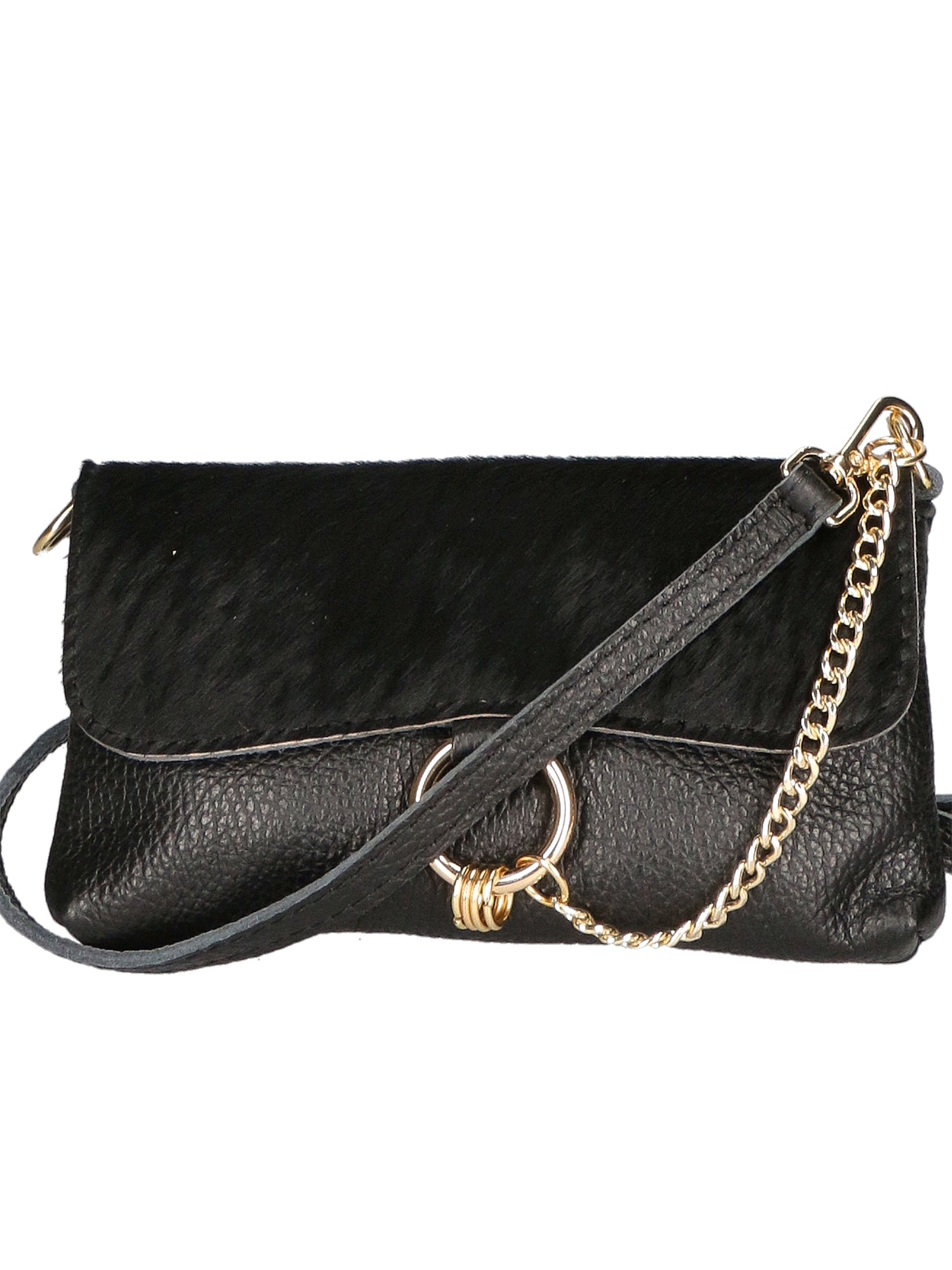 Safira Borsa a mano da donna Vera pelle 04760-NERO NERO Gave Lux