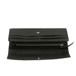 Manila Portafoglio da donna 100% pelle 60303 1-NERO BLACK Gave Lux