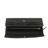 Manila Portafoglio da donna 100% pelle 60303 1-NERO BLACK Gave Lux