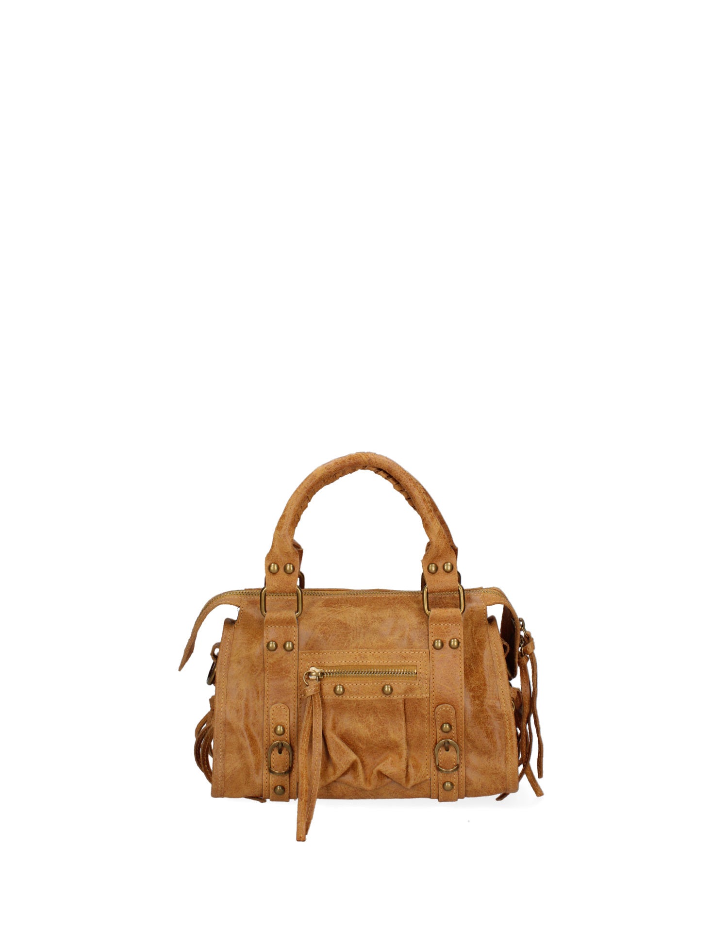 Erisia Borsa a spalla da donna Vera pelle 06091-005 CUOIO CHIARO Gave Lux