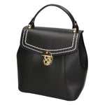 Giuditta Borsa a mano da donna 100% pelle 05937-P218 NERO Gave Lux
