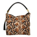 Arya Borsa a spalla da donna Vera pelle 05474-PITONE CUOIIO 007 Gave Lux