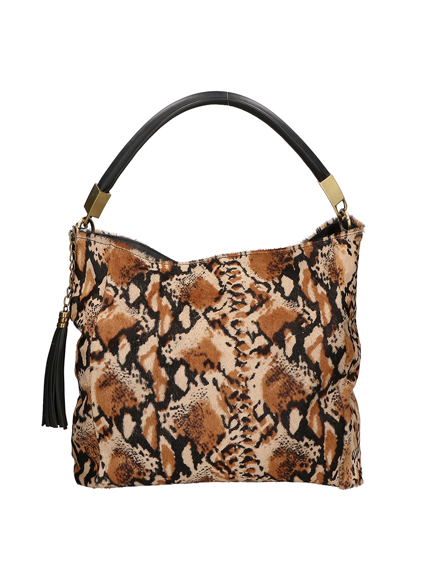 Arya Borsa a spalla da donna Vera pelle 05474-PITONE CUOIIO 007 Gave Lux