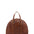 Borsa da viaggio unisex in vera pelle 100% cotone 4589-MARRONE Alessia Firenze
