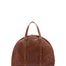 Borsa da viaggio unisex in vera pelle 100% cotone 4589-MARRONE Alessia Firenze