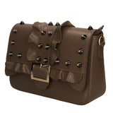 Morena Borsa a spalla da donna Vera pelle 1817-T.MORO DARK BROWN Gave Lux