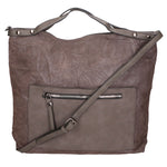 Rosalia Borsa a mano da donna Ecopelle LK0231-GREY Gave Lux