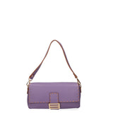 Wally Borsa a spalla da donna Vera pelle 06869-D87 VIOLET Gave Lux