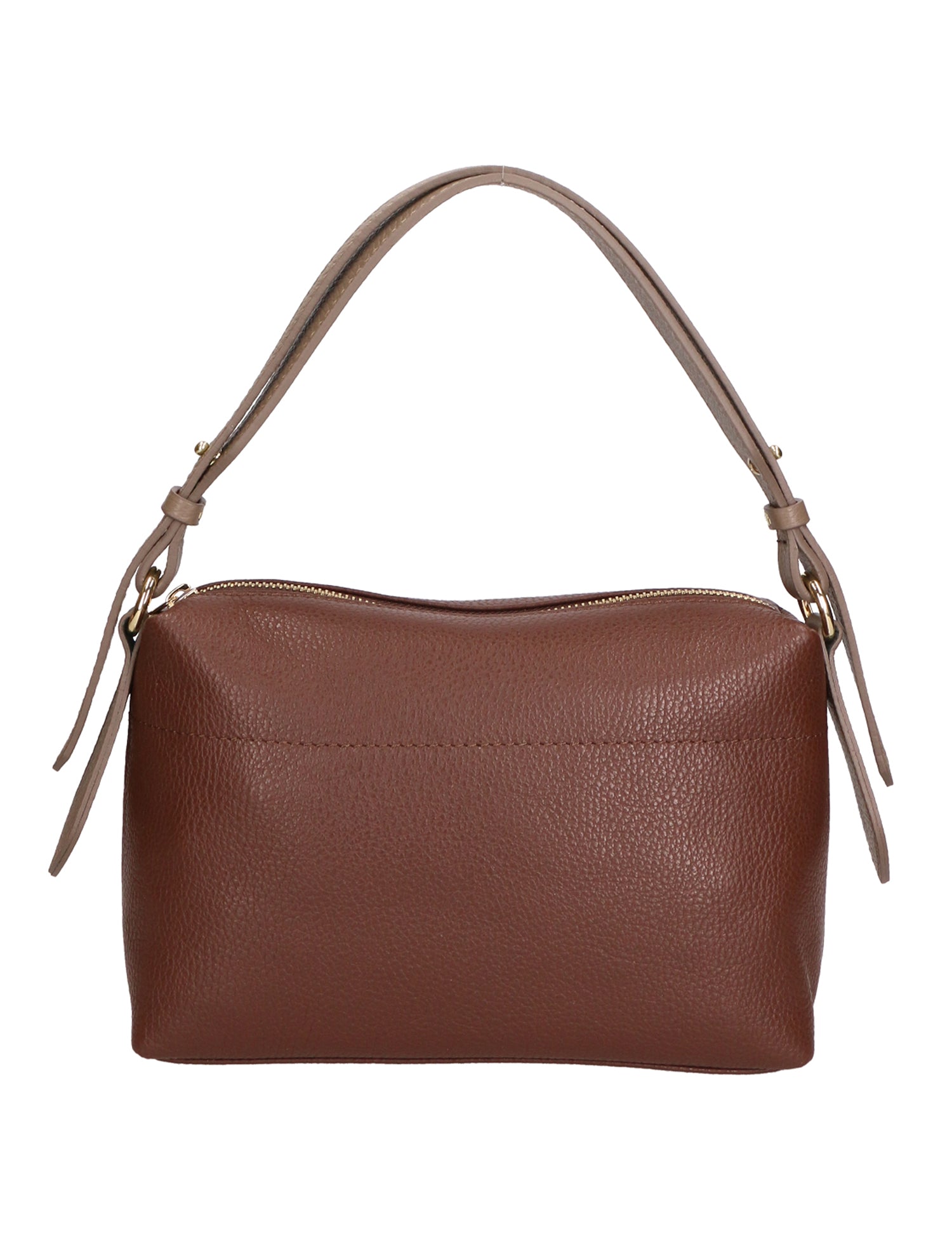 Vivienne Borsa a spalla da donna Vera pelle 06674-D223 CIOC + D40 TAUPE Gave Lux