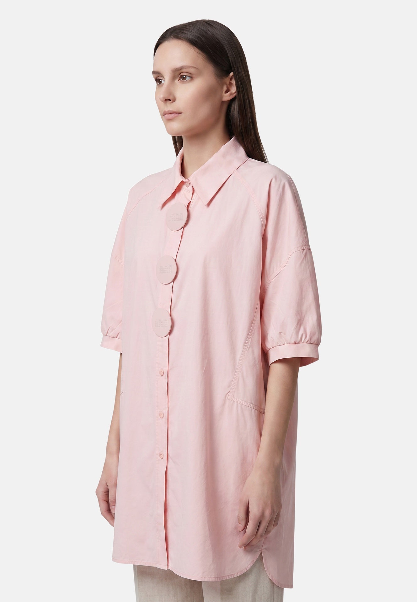 Vestito in Cotone Rosa