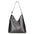 Lucetta Borsa a spalla da donna Vera pelle 04513-D28 NERO BLACK Gave Lux