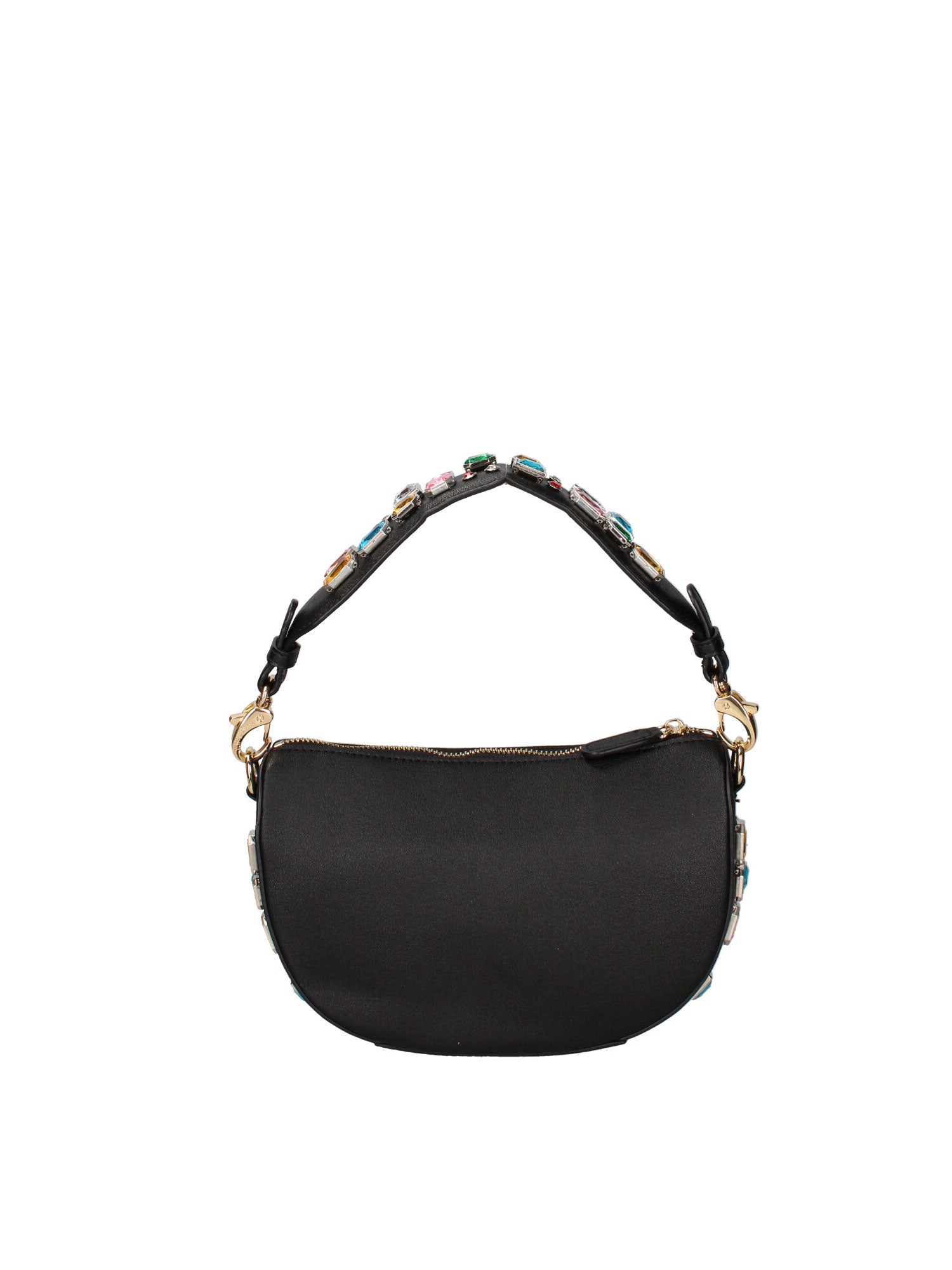 Eterea Chic Borsa a spalla da donna 100% poliuretano B17173-NERO Braccialini