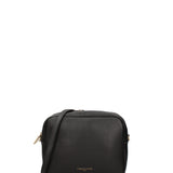 Borsa a Tracolla in Dollaro Leather Nero