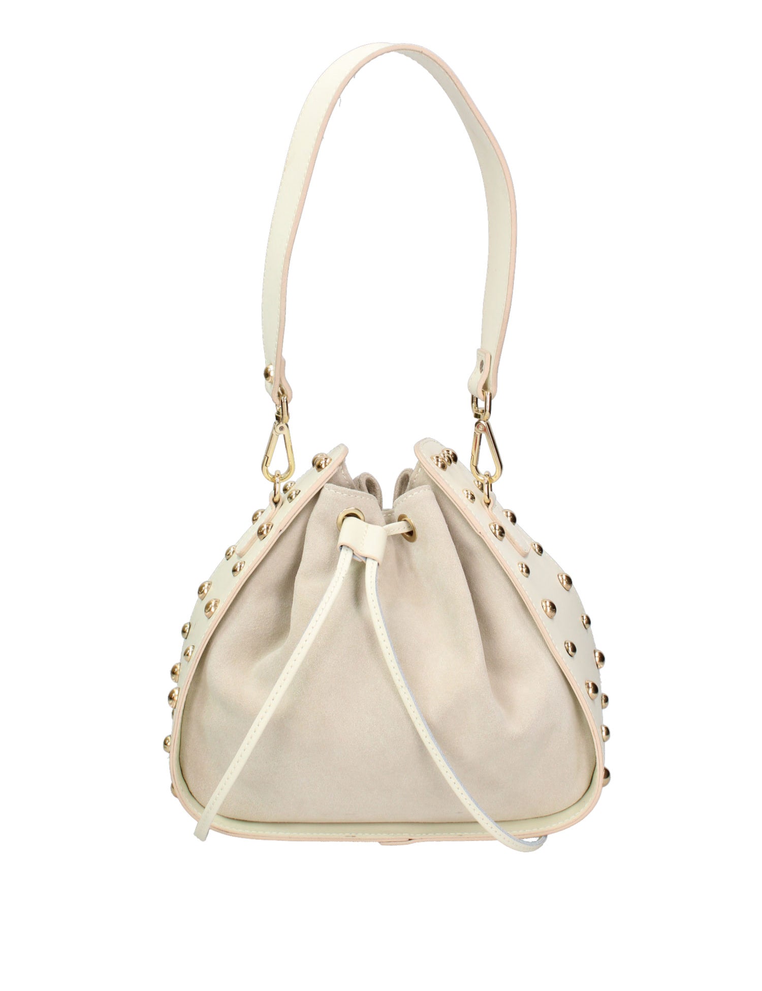 Ravello Borsa a spalla da donna Vera pelle 8977-BEIGE Gave Lux