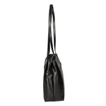 Flora Borsa a spalla da donna Vera pelle 9118-NERO BLACK Gave Lux