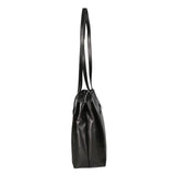 Flora Borsa a spalla da donna Vera pelle 9118-NERO BLACK Gave Lux