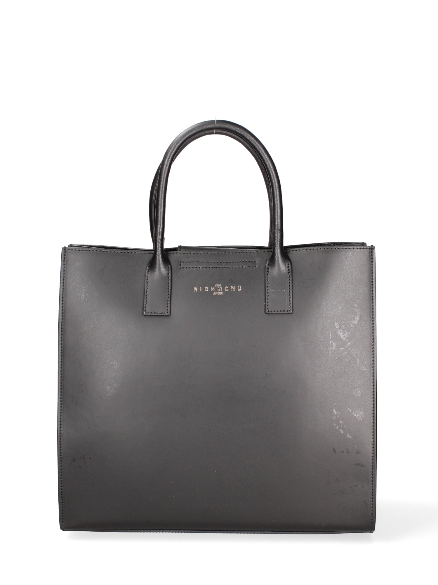 Borsa a mano da donna Vera pelle ruga JR-W-1031-BLACK-POP John Richmond