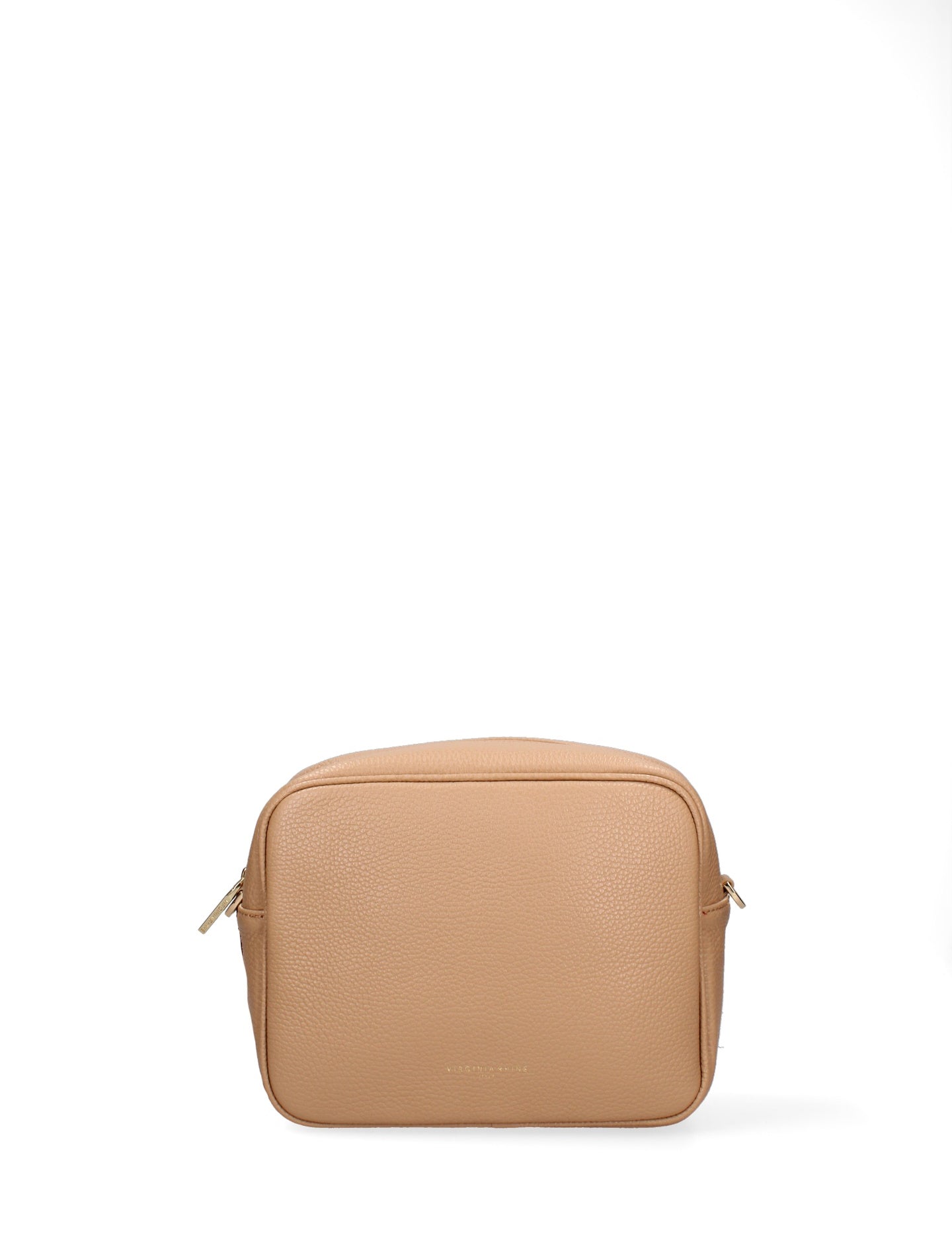 Borsa a Tracolla in Dollaro Leather Sabbia
