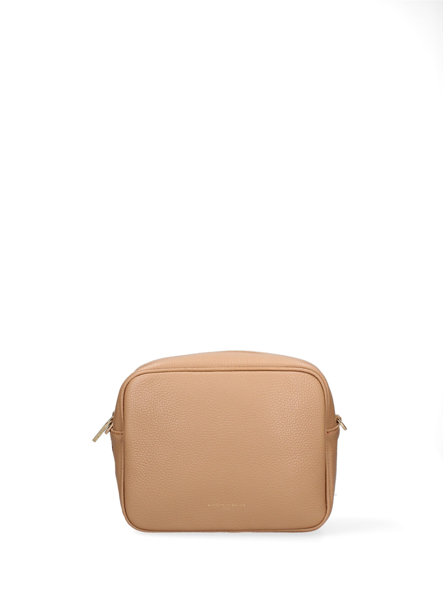 Borsa a Tracolla in Dollaro Leather Sabbia