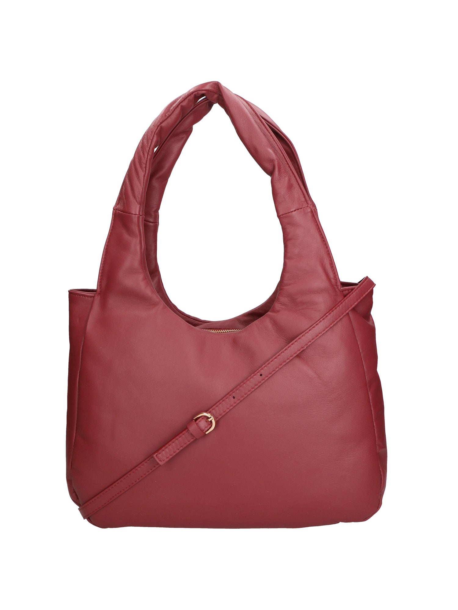 Wendy Borsa a spalla da donna Vera pelle 06502-S10 RUBINO Gave Lux
