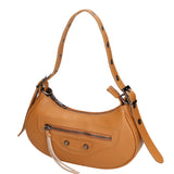Galatea Borsa a spalla da donna Vera pelle 05708-D44 CUOIO COGNAC Gave Lux