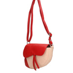 Sylvana Borsa a tracolla da donna Vera pelle 193034-ROSSO+ROSA Gave Lux