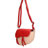 Sylvana Borsa a tracolla da donna Vera pelle 193034-ROSSO+ROSA Gave Lux