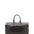 Borsa da viaggio unisex vera pelle 100% cotone 4546-NERO Alessia Firenze