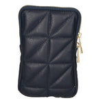 Anastasia Borsa a spalla da donna Vera pelle 05304-S24 BLU JEANS Gave Lux