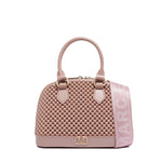 Borsa a mano da donna 100% Pvc FLAT XS BALL-TERRA + BRUSH GOLD Marc Ellis