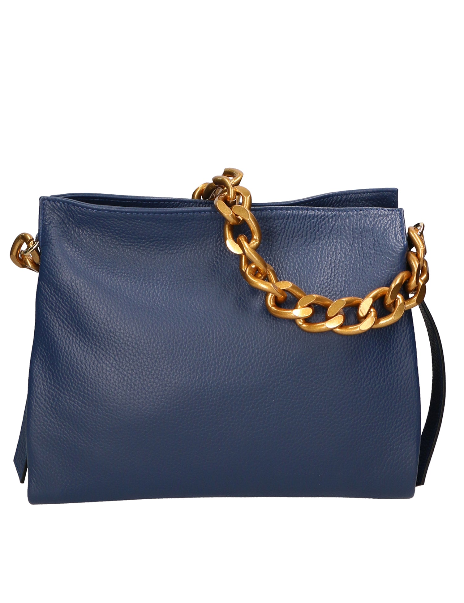 Annalou Borsa a spalla da donna Vera pelle 05417-D24 BLU JEANS Gave Lux