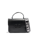 Borsa a mano da donna 100% Pvc FLAT EAR-BLACK Marc Ellis