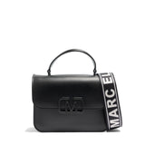 Borsa a mano da donna 100% Pvc FLAT EAR-BLACK Marc Ellis
