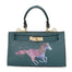 Noel Borsa a mano da donna Vera pelle 04265-D33 PETROLIO Gave Lux
