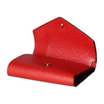 Marilena 61937 2-ROSSO RED Portafoglio donna in vera pelle Gave Lux