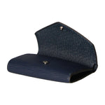 Marika Portafoglio da donna Vera Pelle 61937 1-BLU JEANS DENUM Gave Lux