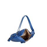 Women's White Convertible Shoulder Bag in Genuine Leather Made in Italy 30x26x9 cm