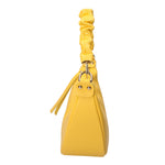 Ida Borsa a spalla da donna Vera pelle 05916-C65 GIALLO Gave Lux