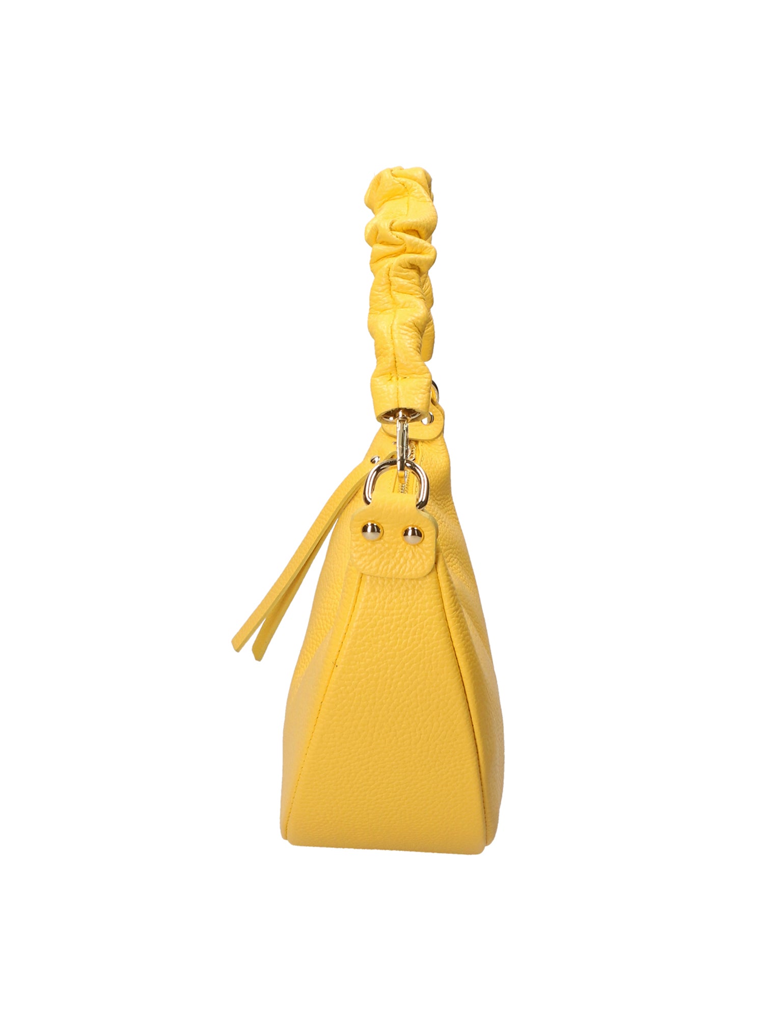 Ida Borsa a spalla da donna Vera pelle 05916-C65 GIALLO Gave Lux