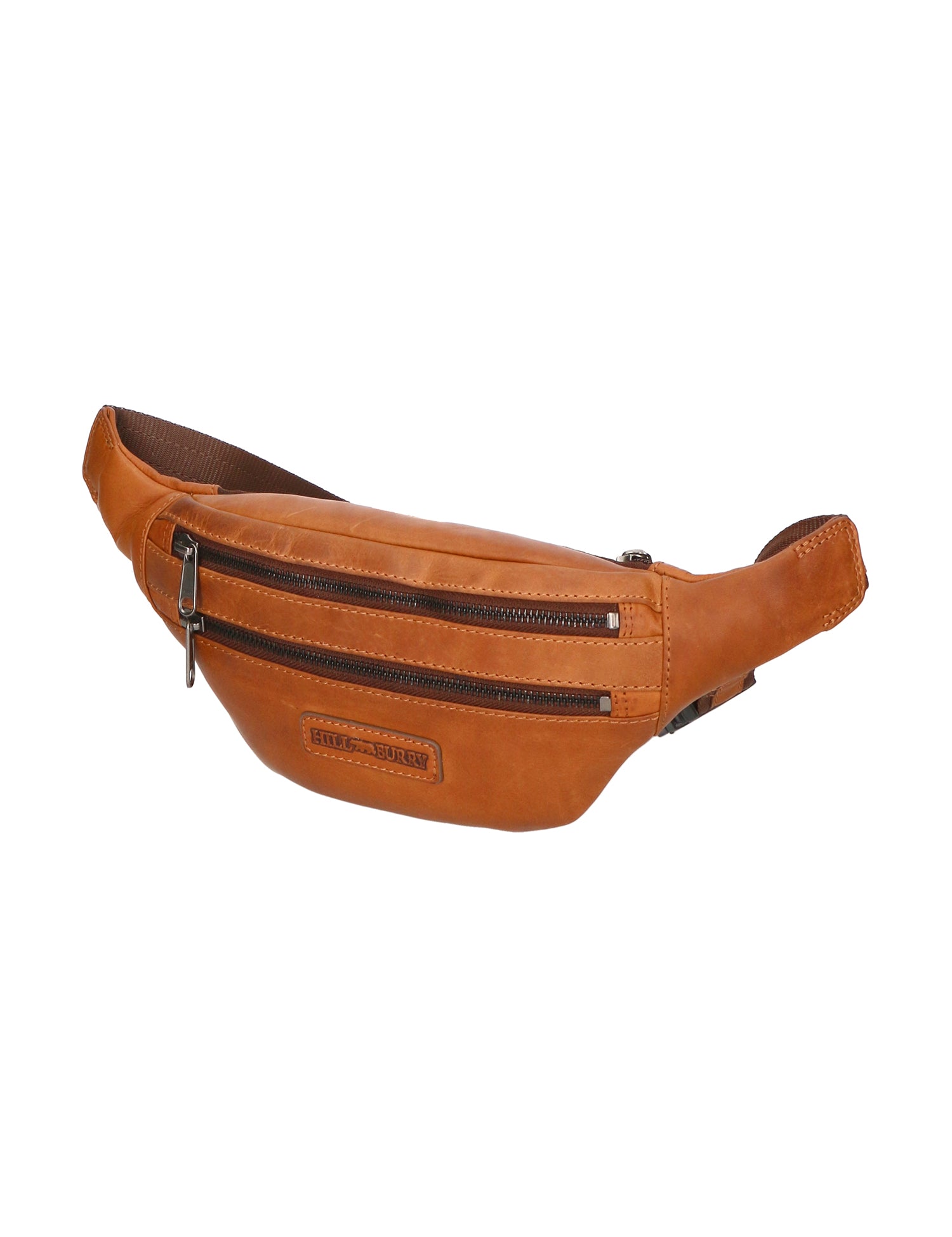 Borsa a tracolla da uomo Vera pelle RFID HILB-3108-CUOIO Hill Burry