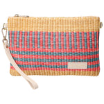 Pochette da donna in paglia Made in Italy MYB-05375-SS-CORALLO STRAW My Best Bag